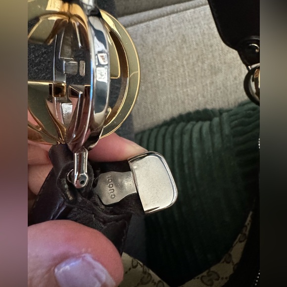 Gucci GG Canvas Medium Twins Hobo - Authentic - Picture 8 of 15